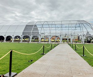 Exhibitions dome tent