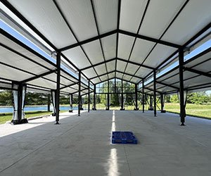 Temporary warehouse