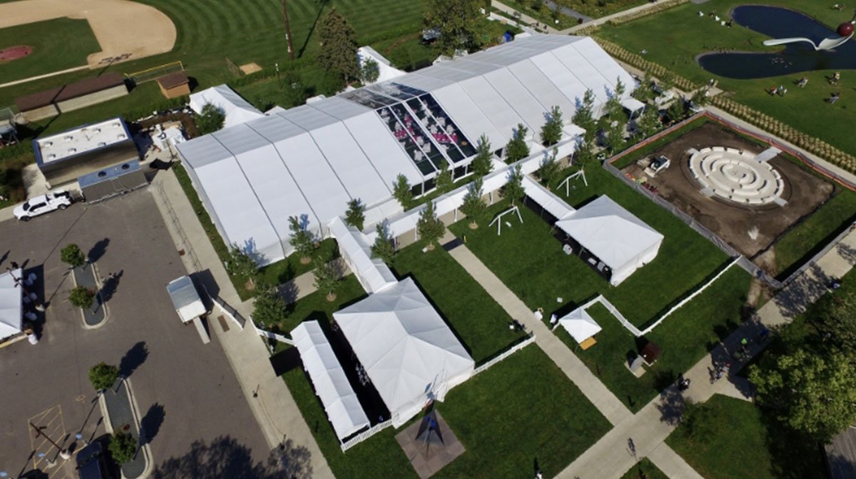 Premium Exhibition Tents for Sale Custom Sizes and Brands by Bozo Tent