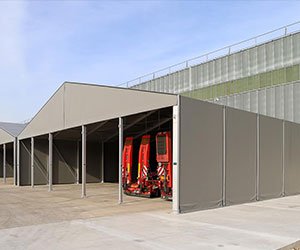 Industrial Tent 25 Temporary storage